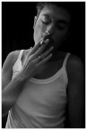 SelfPortrait with Cigarette