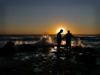 Pesca al tramonto Pesca al tramonto