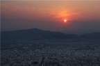 Tramonto su Atene