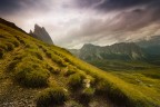 Pioggia sul Seceda Pioggia sul Seceda