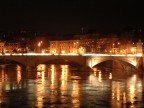 Vista del Tevere e scorcio di Roma dal Ponte di Castel Sant'Angelo