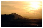 Tramonto sulla Fortezza di Verrua Savoia Tramonto sulla Fortezza di Verrua Savoia