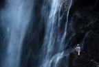 Cascata nello Yosemite Cascata nello Yosemite