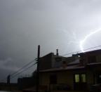 il mio primo fulmine..