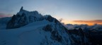 Tramonto dal rifugio Torino (monte Bianco) Tramonto dal rifugio Torino (monte Bianco)
