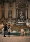 Neve a Roma - Fontana di Trevi Neve a Roma - Fontana di Trevi