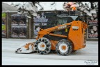 Snow BobCat "panning"