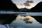 Crepuscolo al lago Crepuscolo al lago