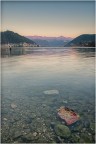 Sunset on Piediluco lake