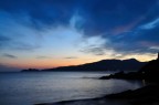 Tramonto e ora blu Tramonto e ora blu
