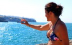 Scherzando tra gli scogli di Vieste Scherzando tra gli scogli di Vieste