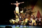 Spettacolo dei Circus Baobab (Guinea) a Torino