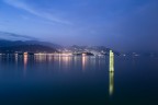 lago di stresa notturno fotografato con la nikon d3100 + 18 55