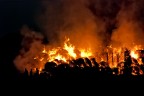 incendio alla fattoria