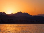Tramonto sulle spiagge di Sharm