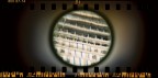 Piccoli esperimenti di luce. Foto scattata a Consonno con una Sprocket Rocket e un piccolo gioco per bambini: una lente di plastica che fa un effetto �caleidoscopio�. Rullino lomography 800 iso