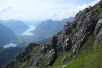 Scatto del Lago di Lugano dal Monte Grona