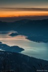 lake at dusk