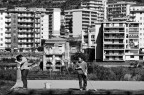 operai sul tetto operai sul tetto