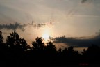 Tramonto in autostrada Tramonto in autostrada