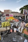 Frutta e verdura al bazar di Jaipur - India