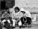 Riposo sotto il colonnato Riposo sotto il colonnato