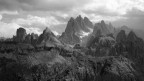 Vista da rifugio Auronzo Vista da rifugio Auronzo