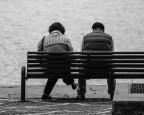 On a bench On a bench