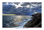 Il mare, impetuoso al ... quasi tramonto. Il mare, impetuoso al ... quasi tramonto.
