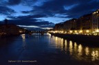 Scatto dell'Arno eseguito sul Ponte Vecchio - Firenze
