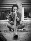 Didgeridoo player