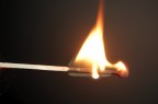 fiammifero in fiamme fiammifero in fiamme