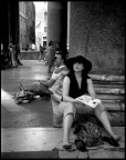 Tourists in Rome Tourists in Rome
