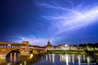 Pavia prima del temporale... Pavia prima del temporale...