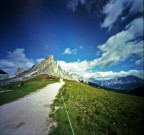 green and blue ;/) pinhole