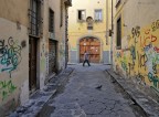 unA STRADA DI FIRENZE