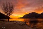 Tramonto sul Garda
