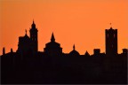 Tramonto a Bergamo Tramonto a Bergamo