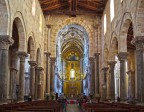 Cefalù : Interno del Duomo Cefalù : Interno del Duomo