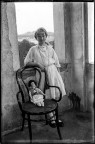 Scansione di lastra negativa - 1918 circa Scansione di lastra negativa - 1918 circa