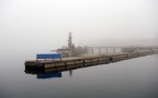 Nebbia al porto Nebbia al porto