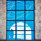 Inside a window