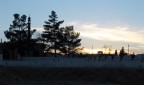 Tramonto su moschea Tramonto su moschea
