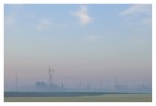Alba con nebbia Alba con nebbia