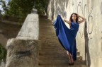 Fashion on steps Fashion on steps