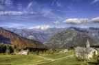Vista sulla catena del Rosa Vista sulla catena del Rosa