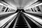Black and white metro - Budapest Black and white metro - Budapest