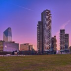 Milano tramonto