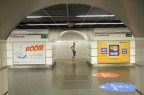 In metro ... In metro ...
