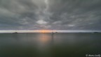 Tramonto piovoso a Dunedin